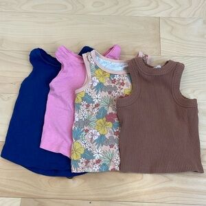Toddler Girl Tank Top Bundle Size 2T